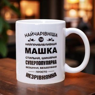 Чашка іменна для подруги 330 мл. 2722156365 фото