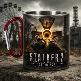 Чашка з карабіном у стилі STALKER 2: Cost of Hope 300 мл. 1994 фото